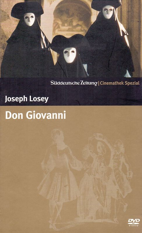 Sueddeutsche Zeitung Cinemathek Spezial : Joseph Losey - Don Giovanni DVD