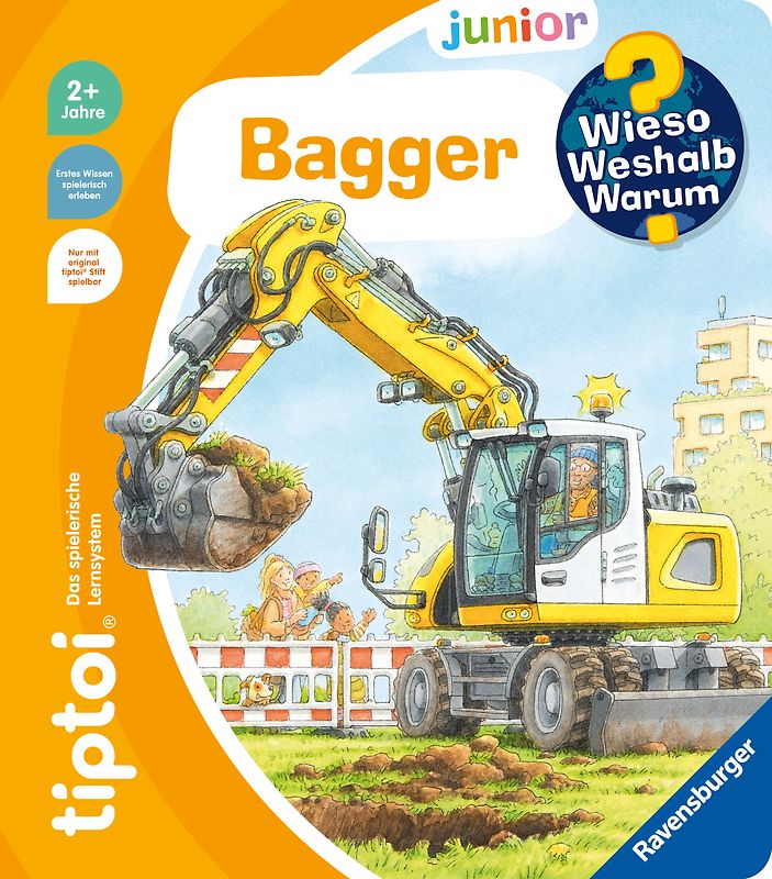 tiptoi® Wieso? Weshalb? Warum? junior - Bagger