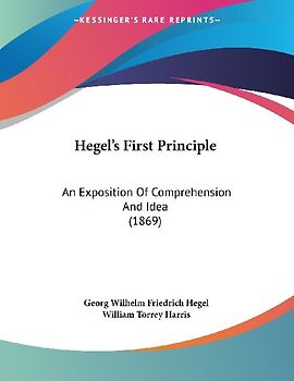 Hegel's First Principle