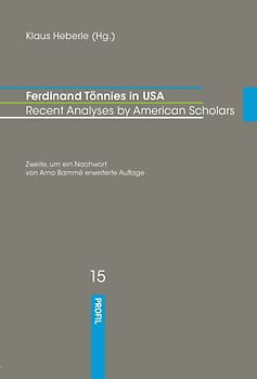 Ferdinand Tönnies in USA