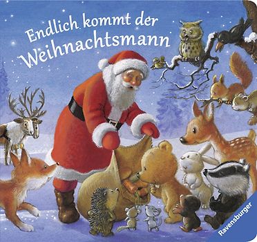 Endlich kommt der Weihnachtsmann