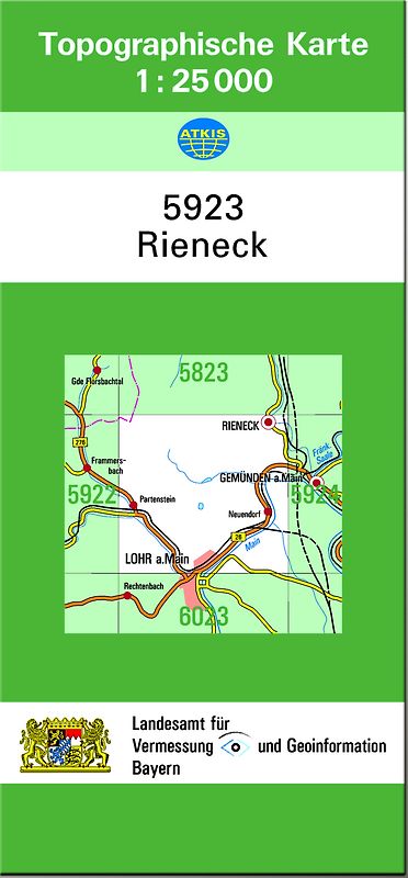 TK25 5923 Rieneck