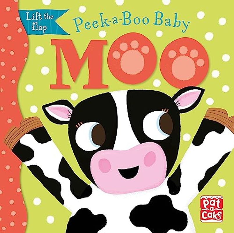 Moo: Lift the flap board book (Peek-a-Boo Baby)