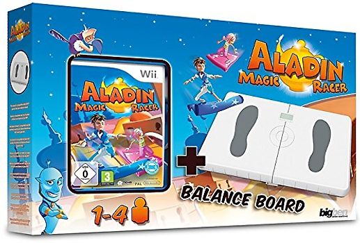 Aladin Magic Racer inkl. Balance Board Nintendo Wii
