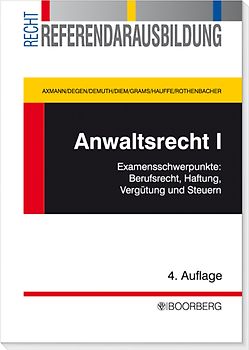 Anwaltsrecht I