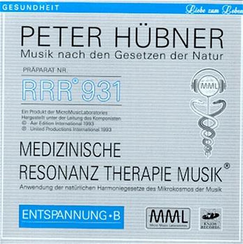 Entspannung B. RR 931. Musik nach den Gesetzen der Natur