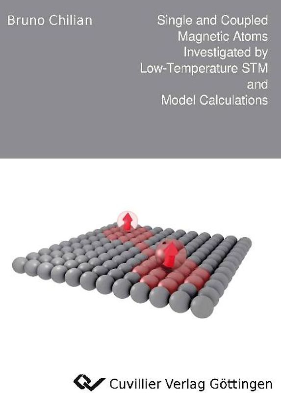 Single and Coupled Magnetic Atoms Investigated by Low-Temperature STM and Model Calculations