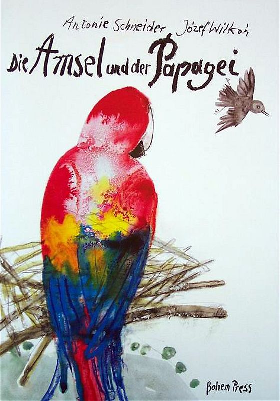 Die Amsel und der Papagei