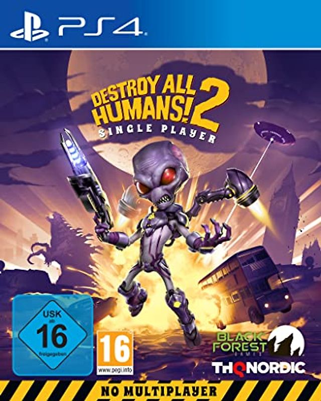 Destroy All Humans! 2 - Reprobed: Single Player PlayStation 4