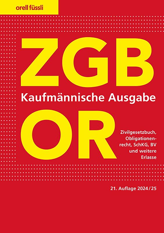 ZGB/OR Kaufmännische Ausgabe