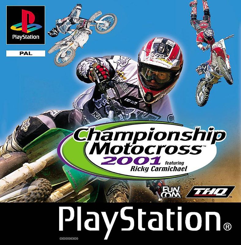 Championship Motocross 2001 Featuring Ricky Carmichael PlayStation 1