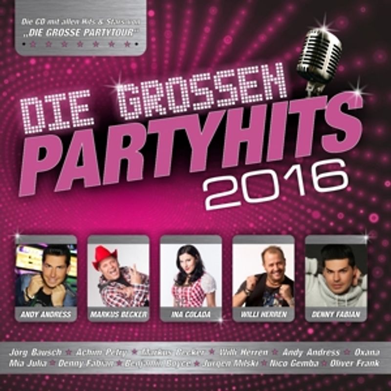 Various - Die Grossen Partyhits 2016
