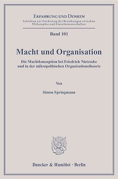 Macht und Organisation.