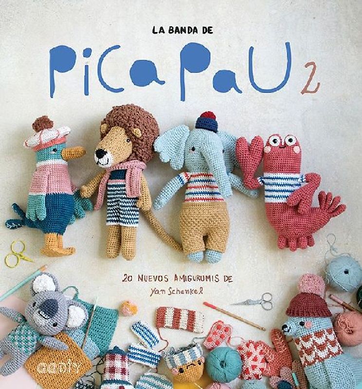 La banda de Pica Pau 2 : 20 nuevos amigurumis