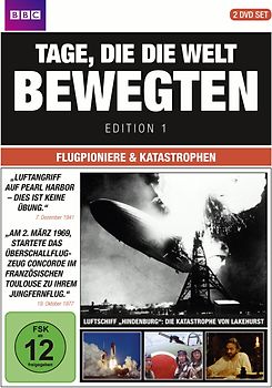 Tage, die die Welt bewegten - Edition 1 - Flugpioniere & Katastrophen [2 DVDs] DVD