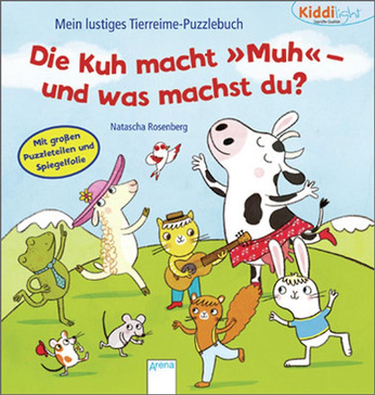 Die Kuh macht "Muh" - und was machst du?. Mein lustiges Tierreime-Puzzlebuch