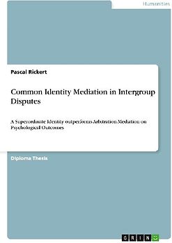 Common Identity Mediation in Intergroup Disputes