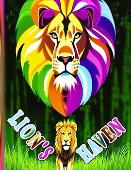 LION'S HAVEN: An Enchanting Coloring Journey