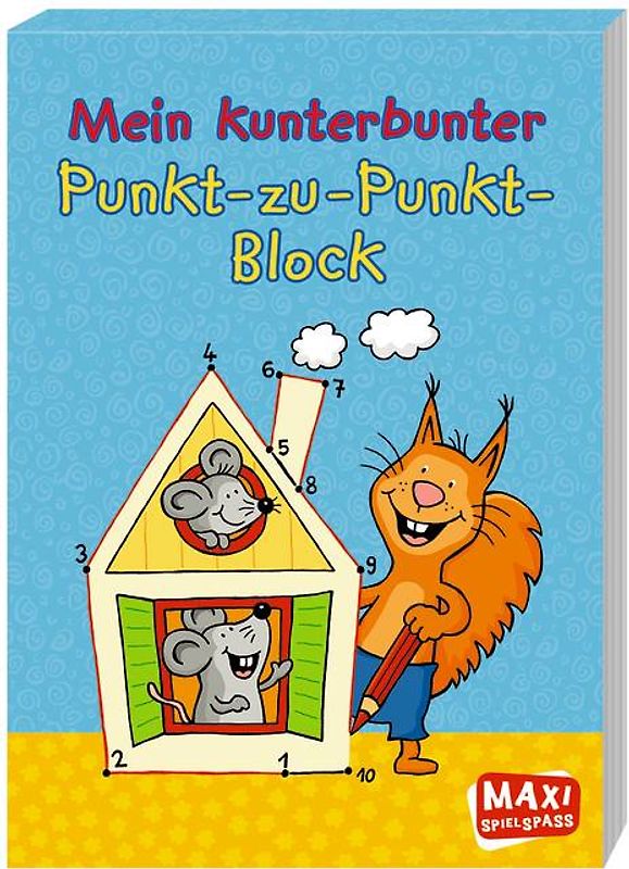 Mein kunterbunter Punkt-zu-Punkt-Block