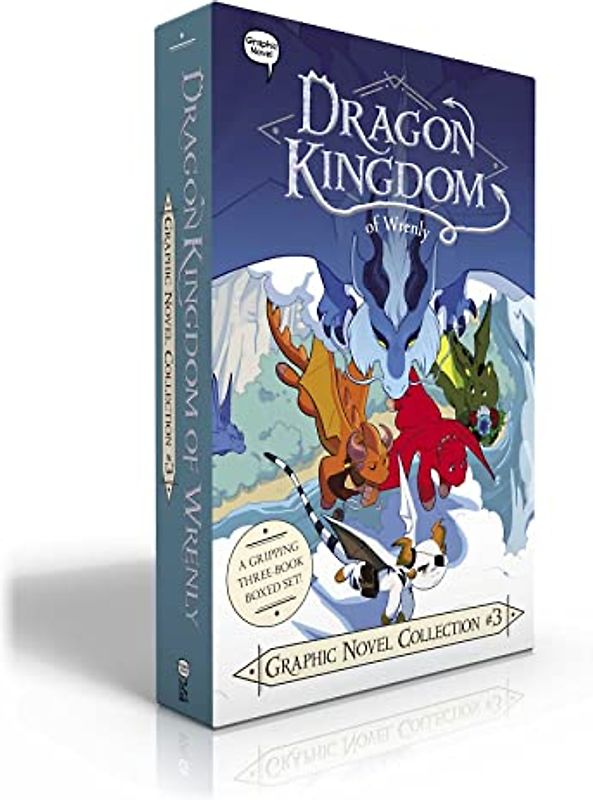 Dragon Kingdom of Wrenly Graphic Novel Collection #3 (Boxed Set): Cinder's Flame; The Shattered Shore; Legion of Lava