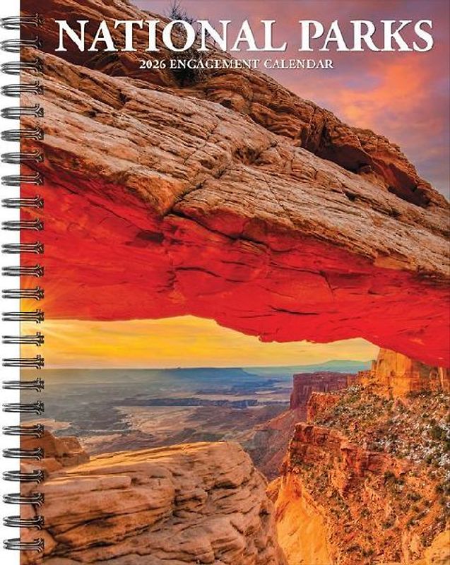 National Parks 2026 6.5 X 8.5 Engagement Calendar