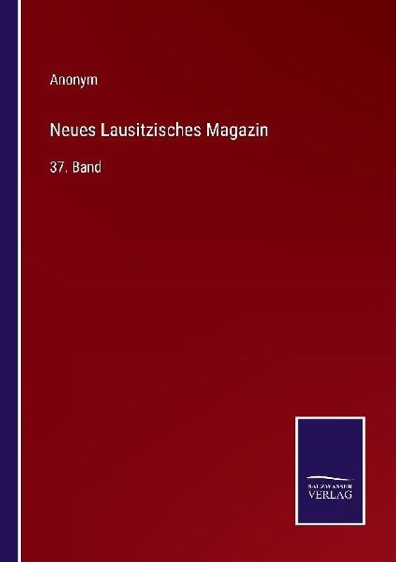 Neues Lausitzisches Magazin