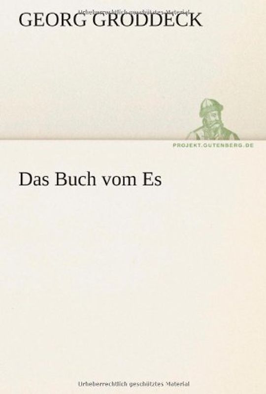 Das Buch vom Es - Groddeck, Georg