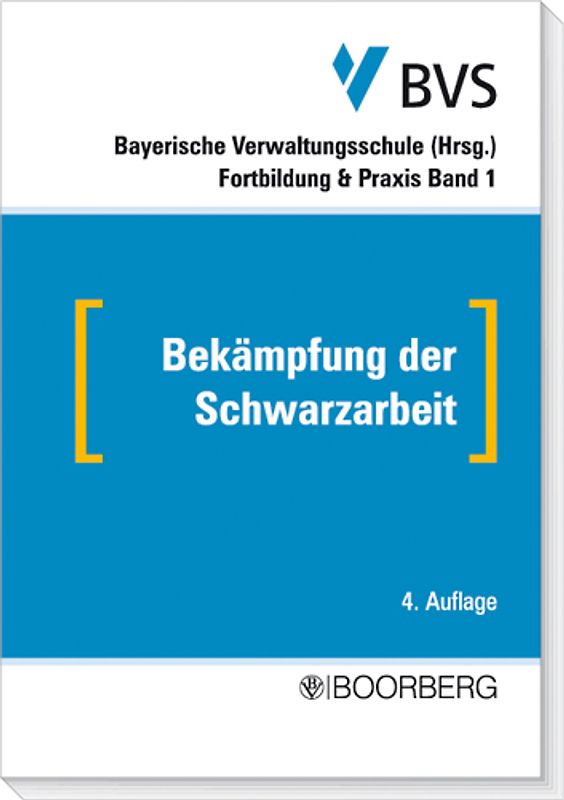 Bekämpfung der Schwarzarbeit
