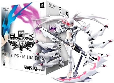 Black Rock Shooter The Game (Psp) White Premium Box w/ Wrs Figma Action Figur PlayStation Portable