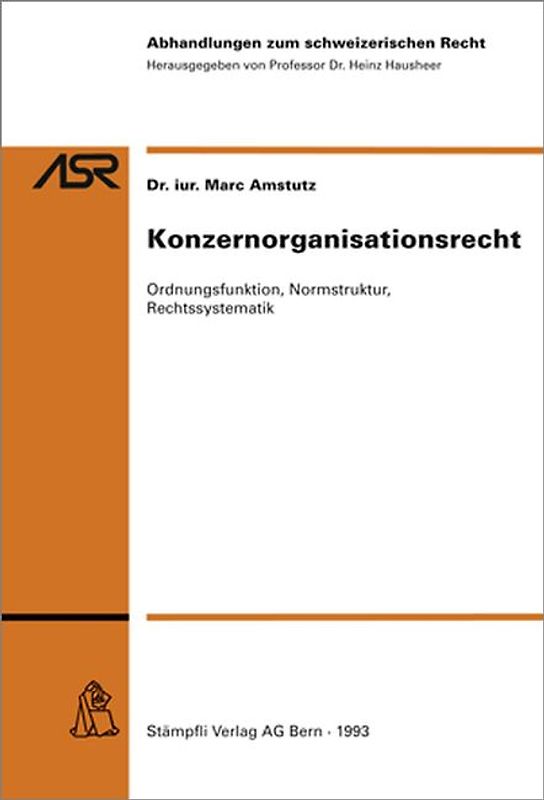 Konzernorganisationsrecht