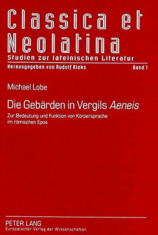 Die Gebärden in Vergils «Aeneis»