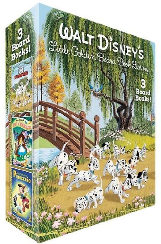 Walt Disney's Little Golden Board Book Library (Disney Classic)