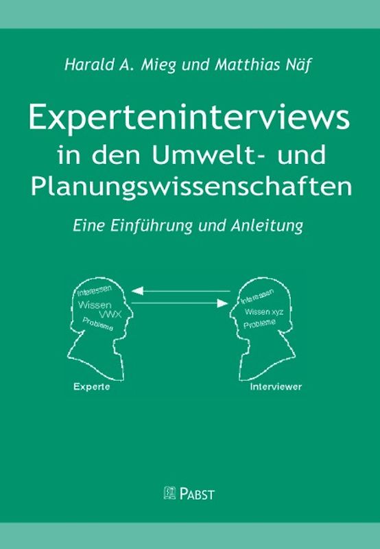Experteninterview in den Umwelt- und Planungswissenschaften