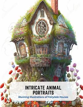 Intricate Animal Portraits: Stunning Illustrations of Fairytale Houses