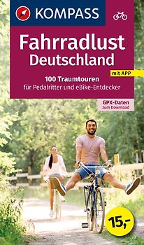 KOMPASS Fahrradlust Deutschland 100 Traumtouren