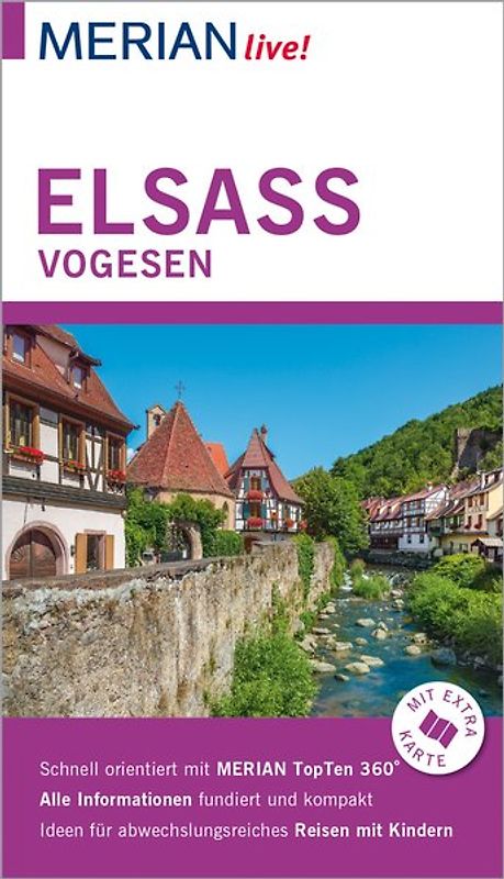 MERIAN live! Reiseführer Elsass Vogesen