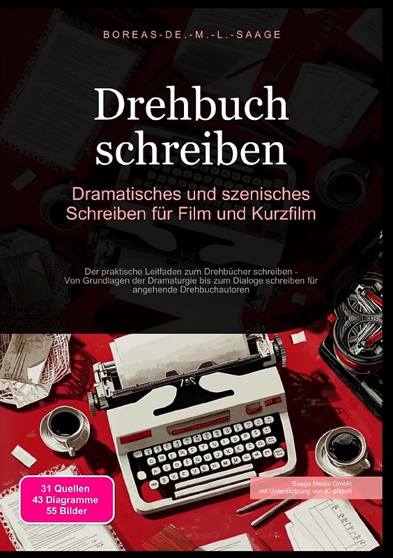 Drehbuch (DE) / Drehbuch schreiben: Dramatisches und szenisches Schreiben für Film und Kurzfilm