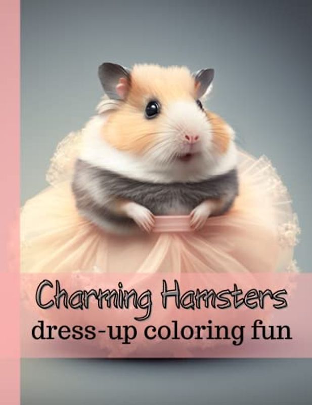 Charming Hamsters: Dress-Up Coloring Fun: Colorful Creations for Stylish Hamsters , for Hamster and Fasion lovers for Kids Boys and Girls