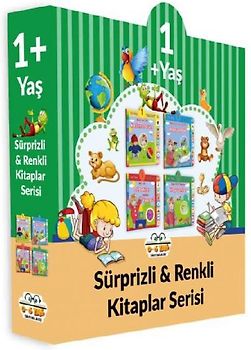 Sürprizli Renkli Kitaplar - 4 Kitap Set 1Yas
