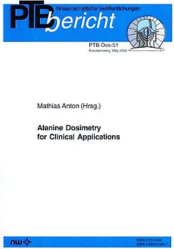Alanine Dosimetry for Clinical Applications