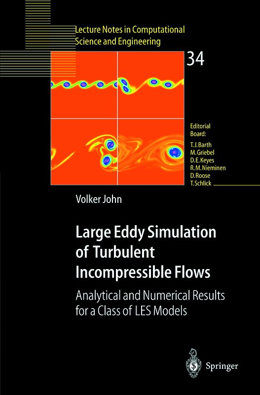 Large Eddy Simulation of Turbulent Incompressible Flows