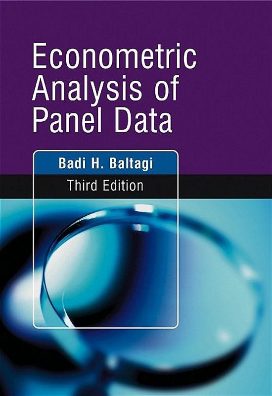 Econometric Analysis of Panel Data