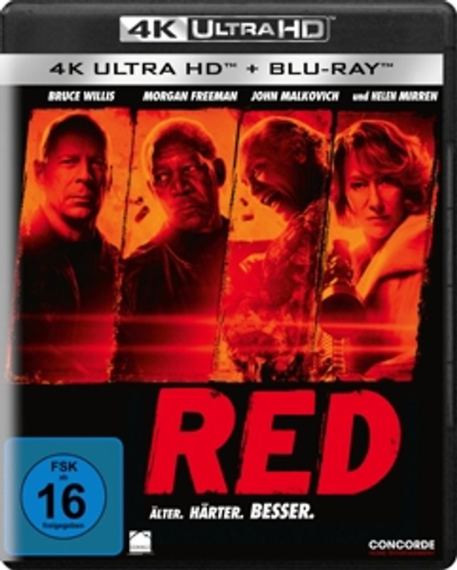 R.E.D. - Älter. Härter. Besser. [inkl. Blu-ray] 4K Ultra HD Blu-ray