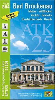 ATK25-B04 Bad Brückenau (Amtliche Topographische Karte 1:25000)