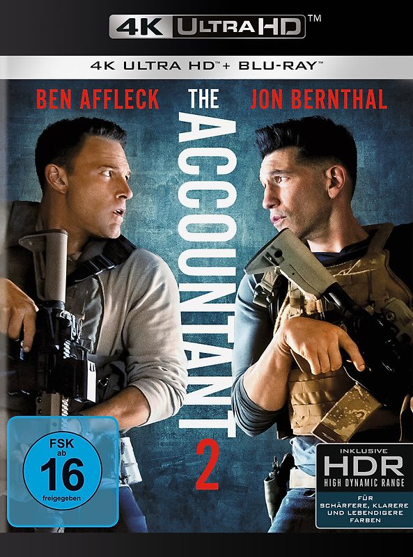 The Accountant 2 (4K Ultra HD + Blu-ray) Blu-ray Disc