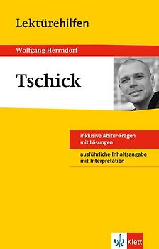 Klett Lektürehilfen Wolfgang Herrndorf, Tschick