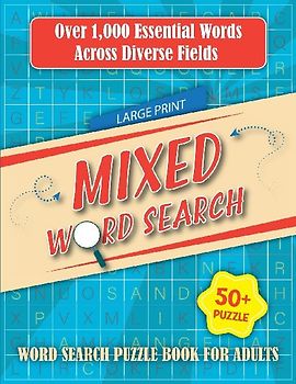 Mixed Word Search Puzzles Book