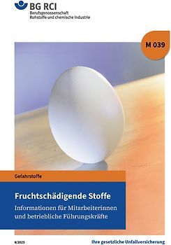 M 039 - Fruchtschädigende Stoffe
