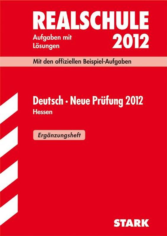 STARK Ergänzung Abschlussprüfung Realschule Hessen - Deutsch