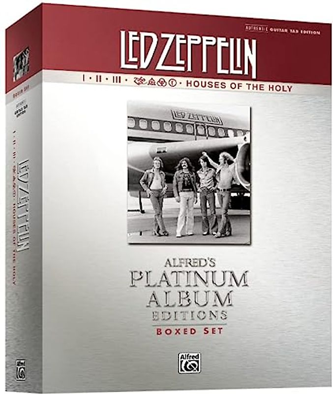 Led Zeppelin Authentic Guitar Tab Edition Boxed Set: Alfred's Platinum Album Editions (Alfred's Platinum Albums)